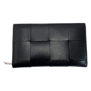 Bottega Veneta Maxi Intrecciato Black Leather V3 U01